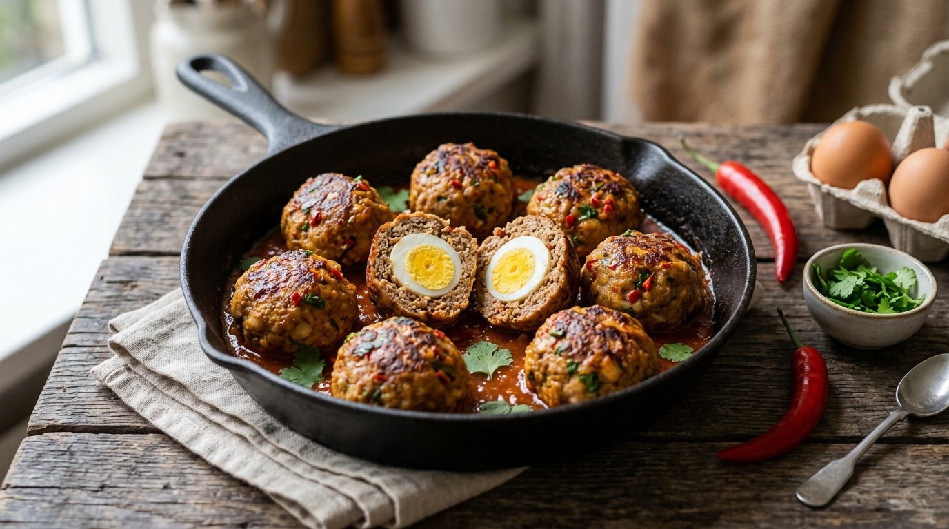 Pittige Gehaktballen