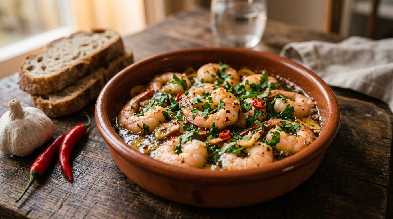 Pittige Knoflookgarnalen recept Pittige Knoflookgarnalen recept