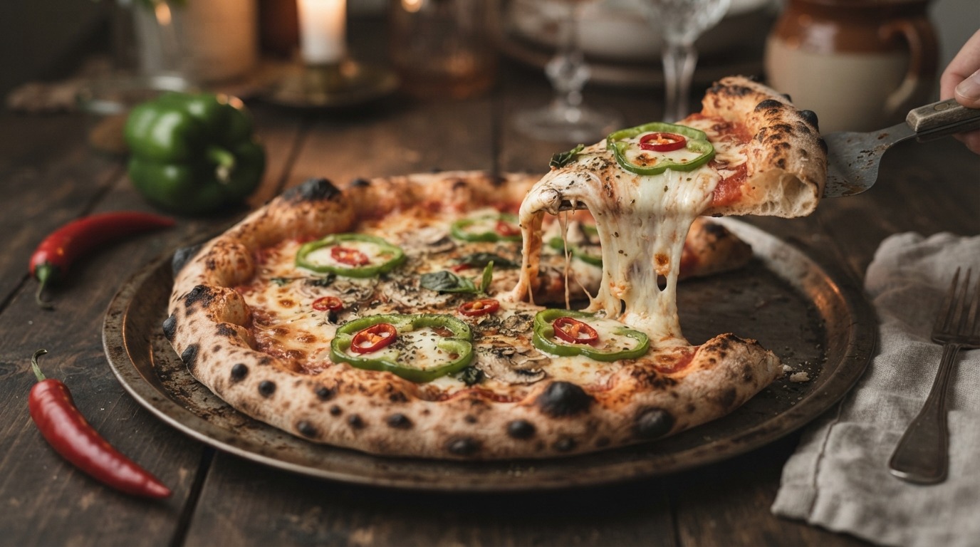 Pittige Pizza recept Pittige Pizza recept