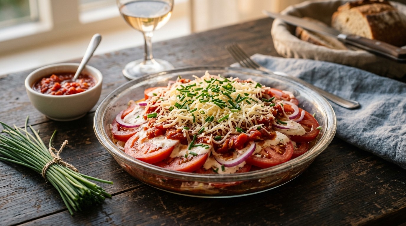 Pittige Tomatensalade