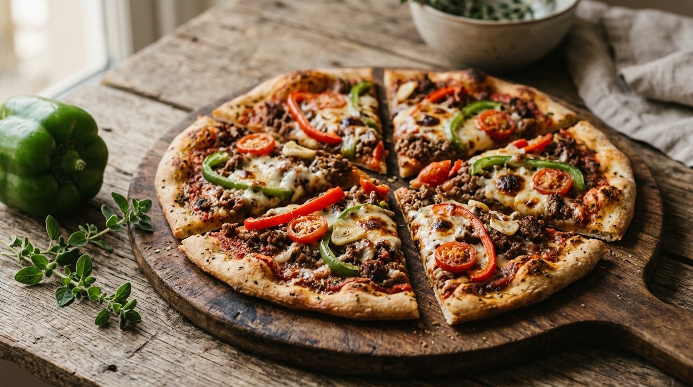 Pizza á la Boutique Blanche recept Pizza á la Boutique Blanche recept