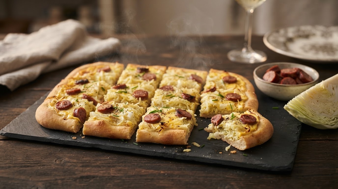 Pizza-koolworsthapje