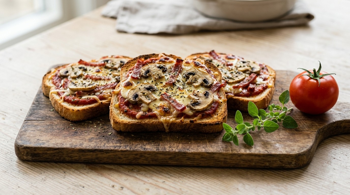 Pizzasneetje met Champignons en Salami recept Pizzasneetje met Champignons en Salami recept