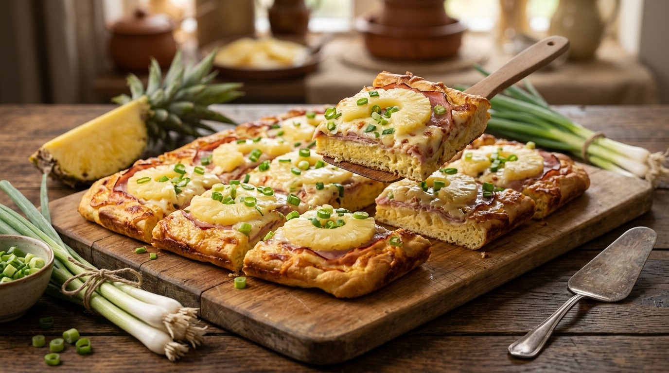 Plaatkoek Hawaii Voor Buffet