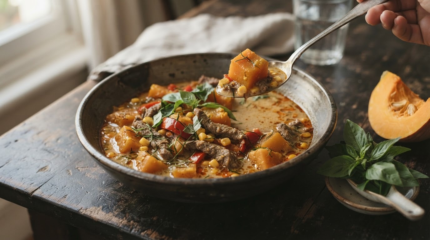 Pompoen Curry recept Pompoen Curry recept