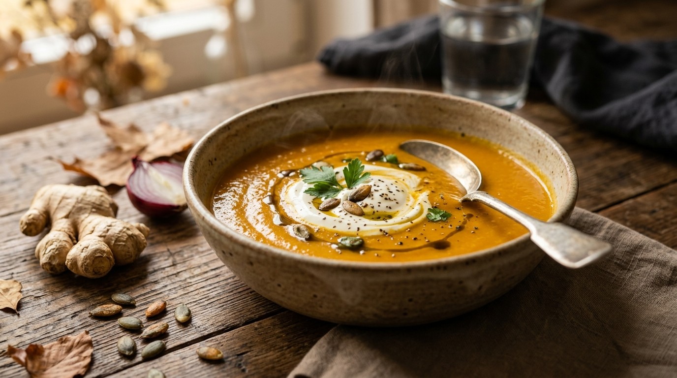 PompoenSoep recept PompoenSoep recept