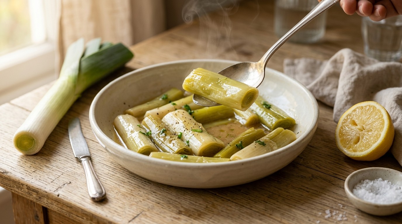 Prei (gesmoord) recept Prei (gesmoord) recept