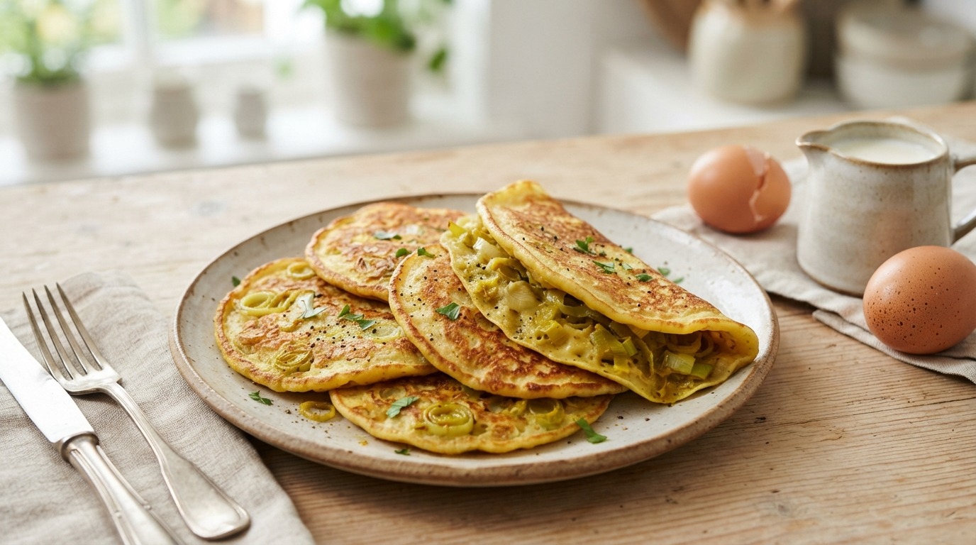 Preipannenkoekjes met Kerrie recept Preipannenkoekjes met Kerrie recept
