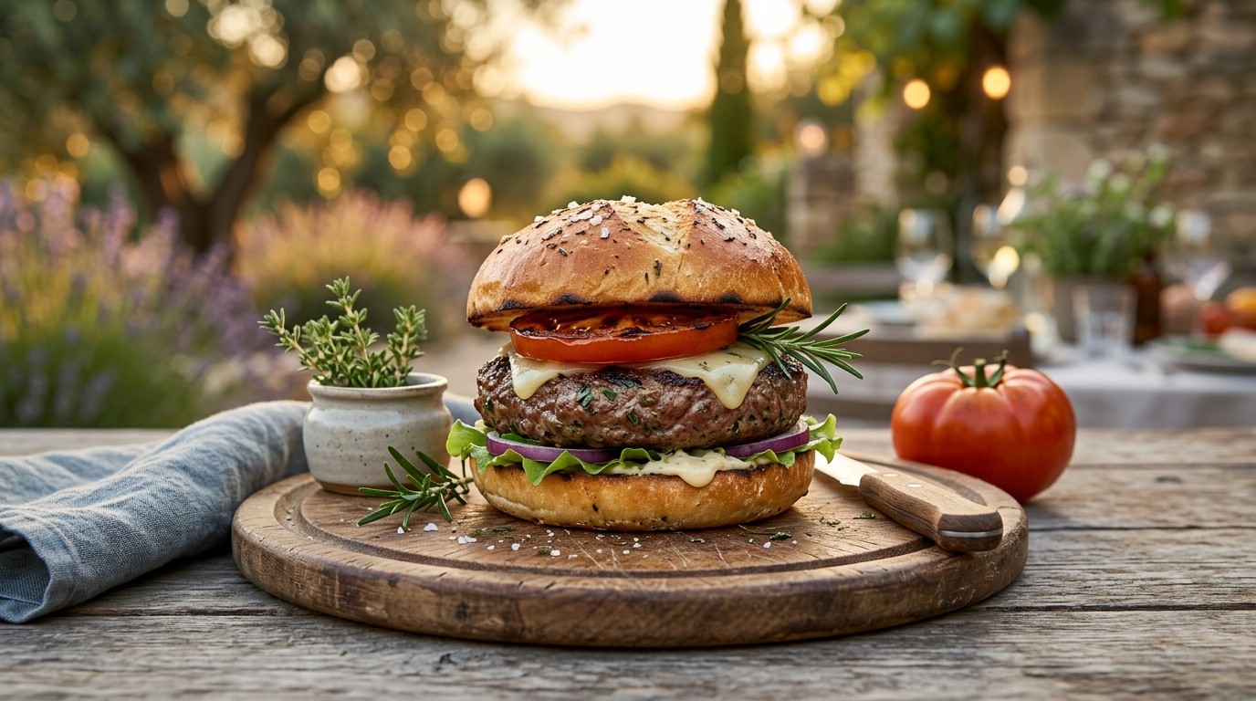 Provencaalse-Hamburger