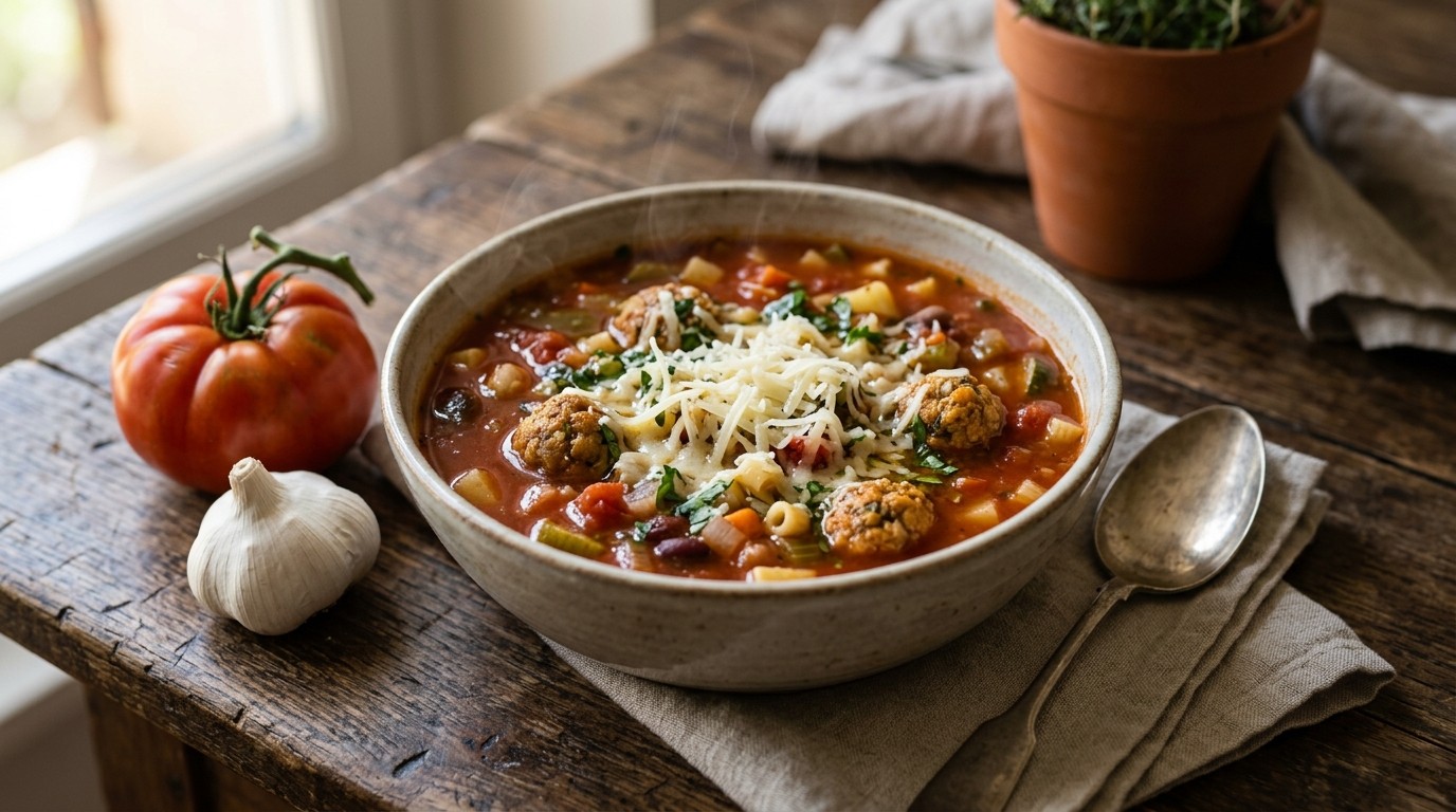 Provencaalse Tomaten-groentesoep