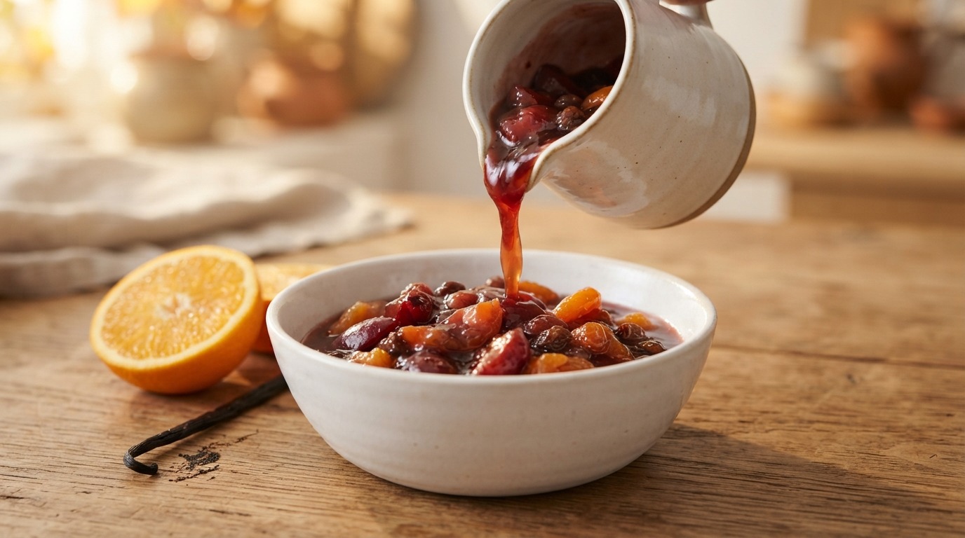 Pruimen- en Abrikozensaus recept Pruimen- en Abrikozensaus recept