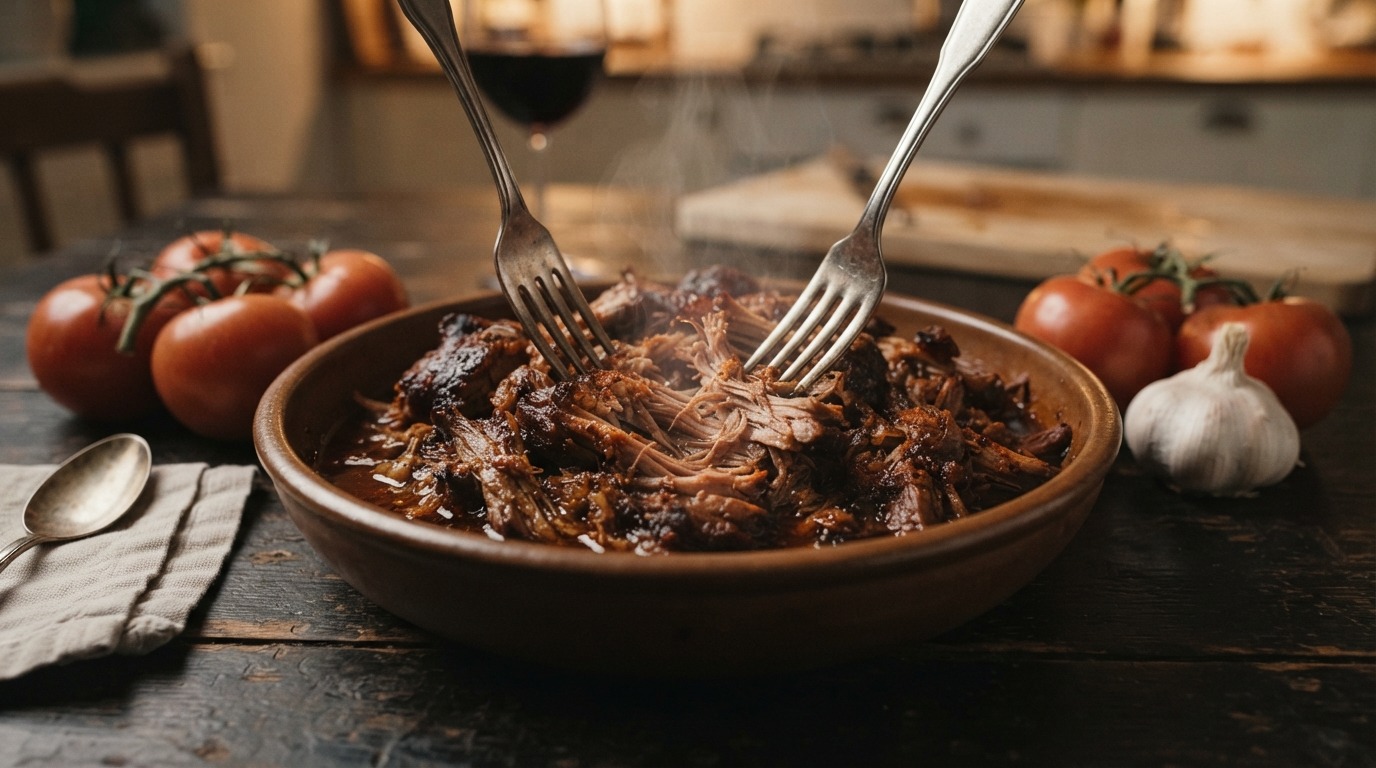 Pulled Pork uit de Slowcooker