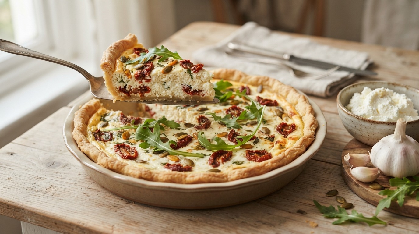 Quiche met Ricotta