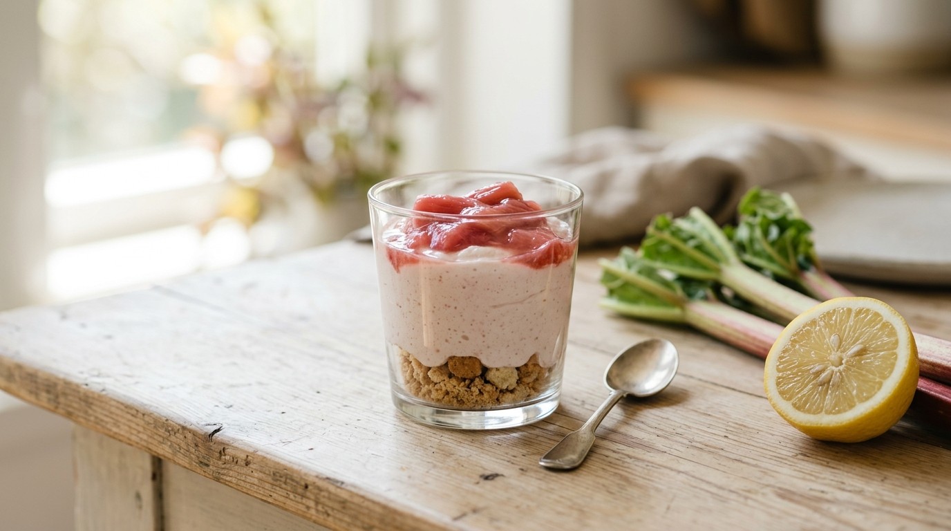Rabarber Yoghurtmousse