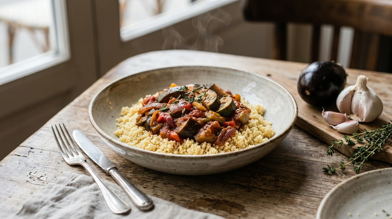 Ratatouille met Couscous