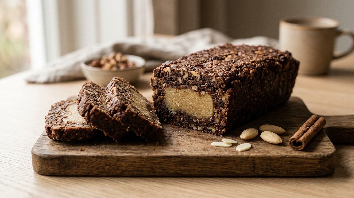 Rauwe Gevulde Speculaas Cake