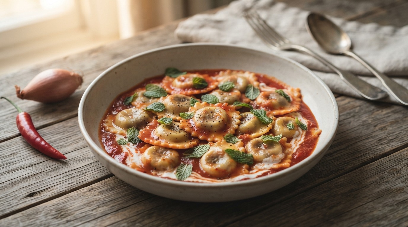 Ravioli met Gehakt