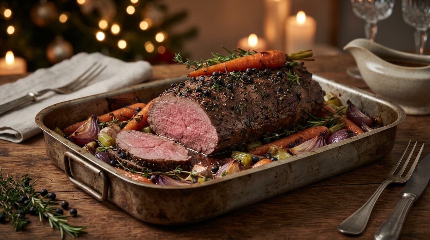 Reebout van Gordons Kerstmenu