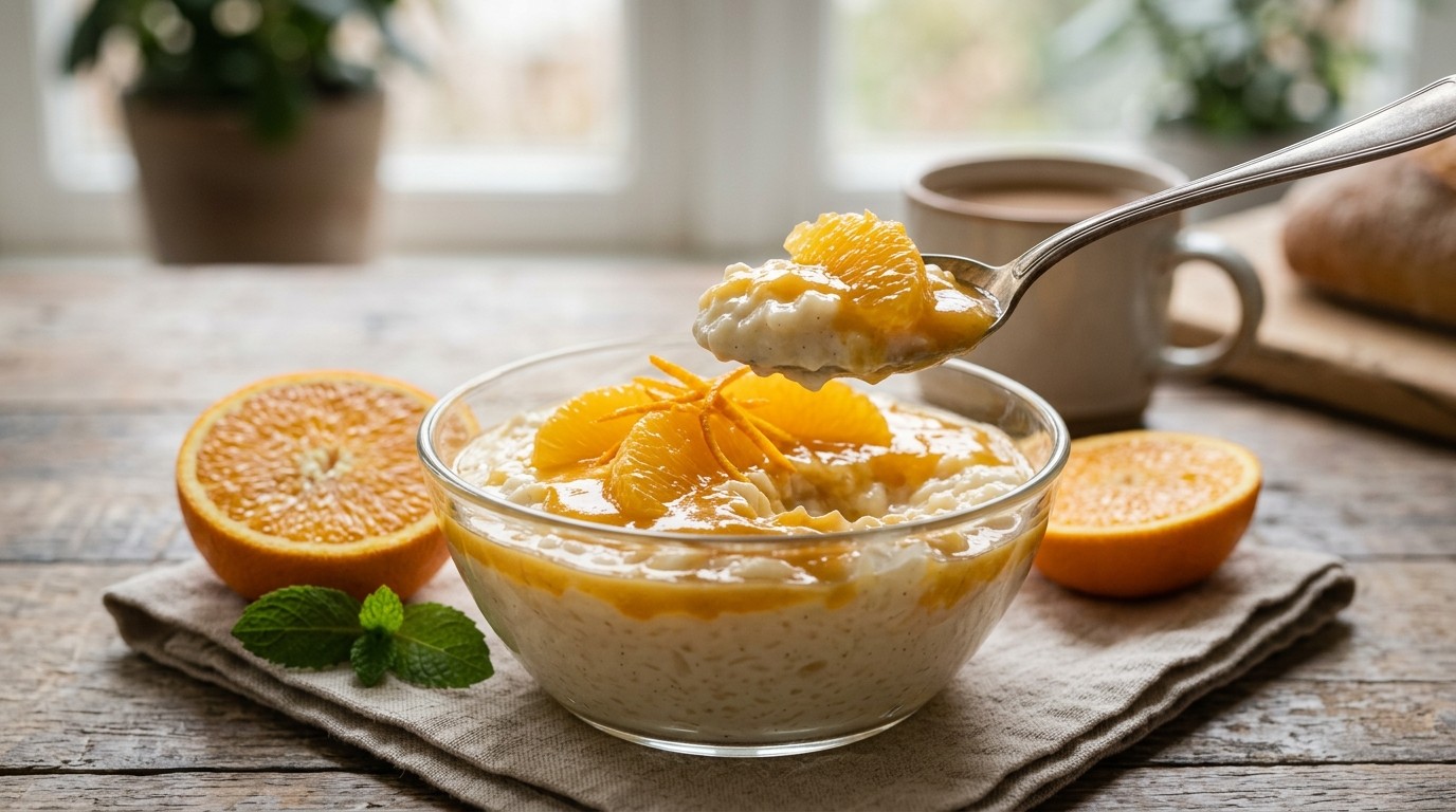 Rijstepap met Sinaasappel