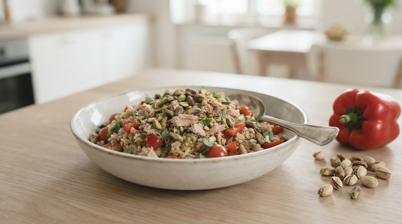 Rijstsalade met Tonijn recept Rijstsalade met Tonijn recept