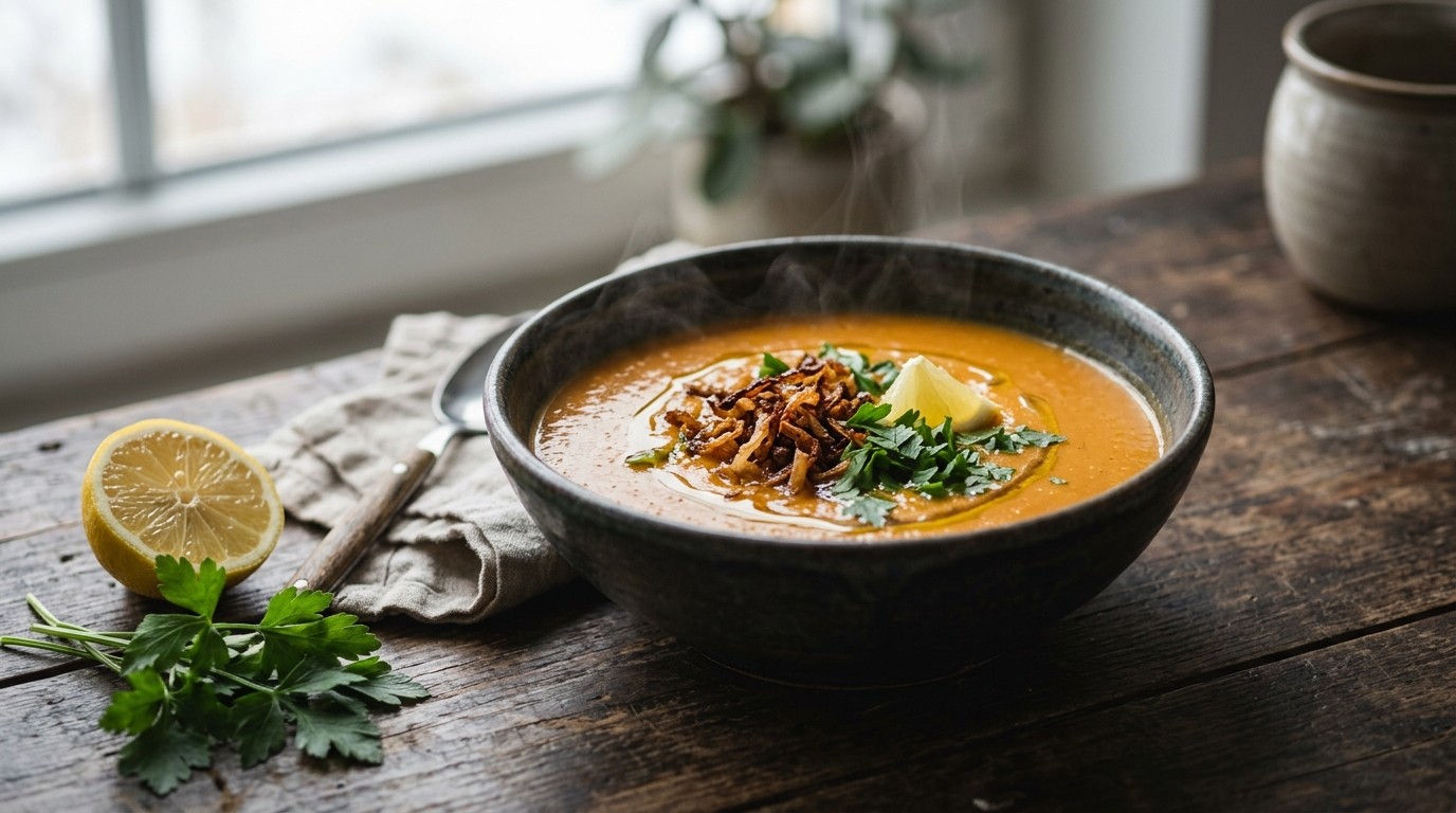 Rode Linzensoep recept Rode Linzensoep recept