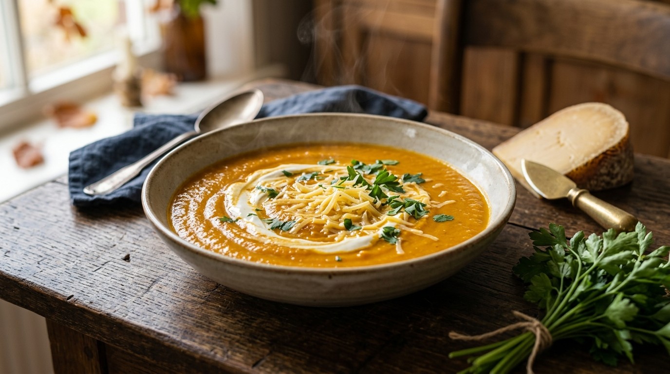 Rode Pompoensoep recept Rode Pompoensoep recept