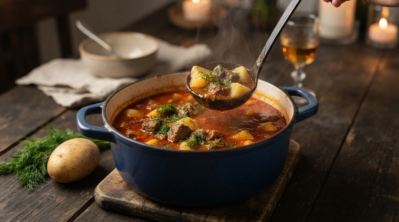 Roemeense Aardappelstoofpot