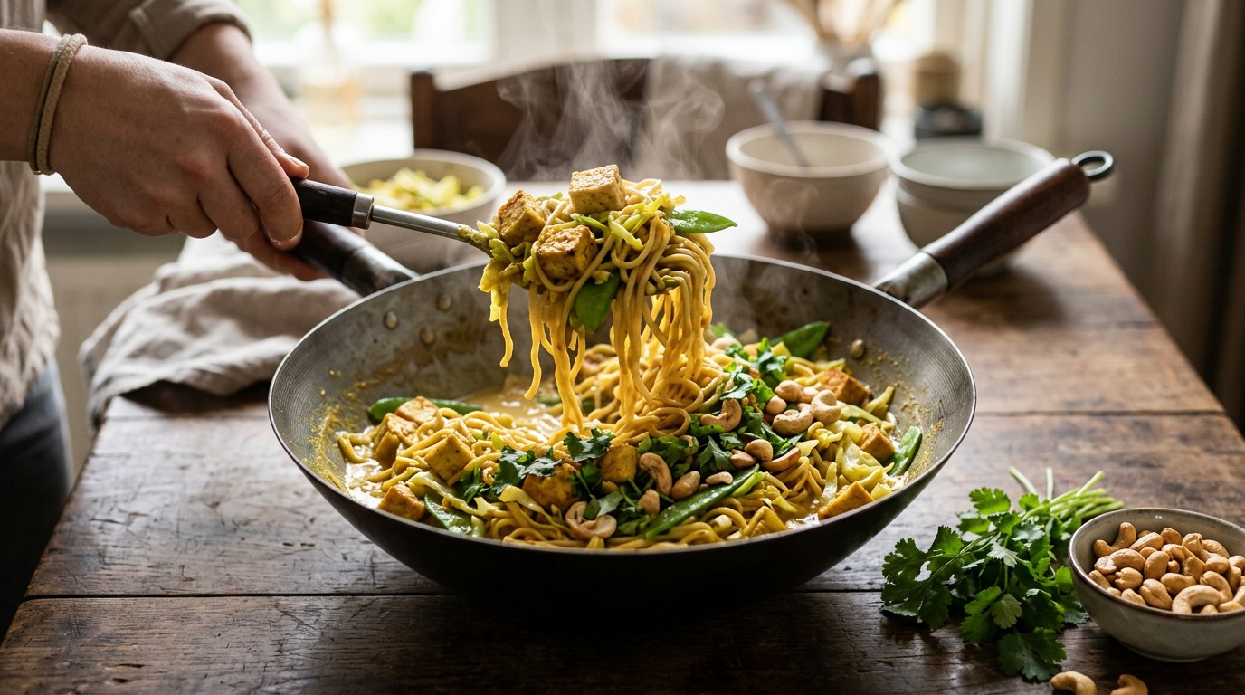 Roerbak Kerrieschotel recept Roerbak Kerrieschotel recept