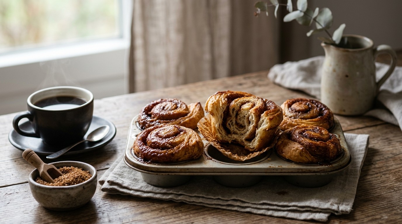 Rolletjes Suiker en Kaneel uit de Oven recept Rolletjes Suiker en Kaneel uit de Oven recept