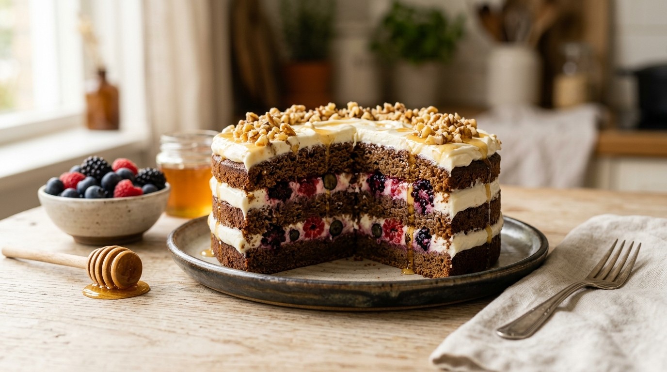 Romige Laagjeskoek recept Romige Laagjeskoek recept