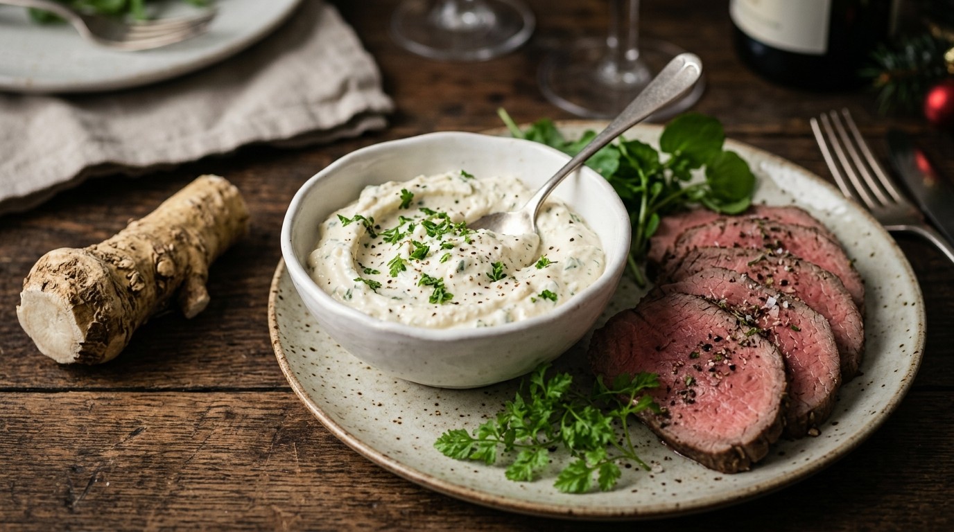 Romige Mascarpone-mierikswortelsaus