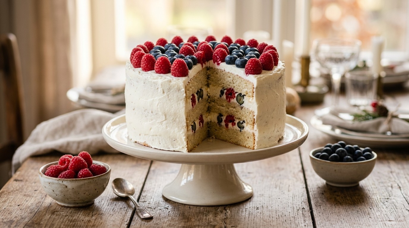 Rood-wit-blauw Taart recept Rood-wit-blauw Taart recept
