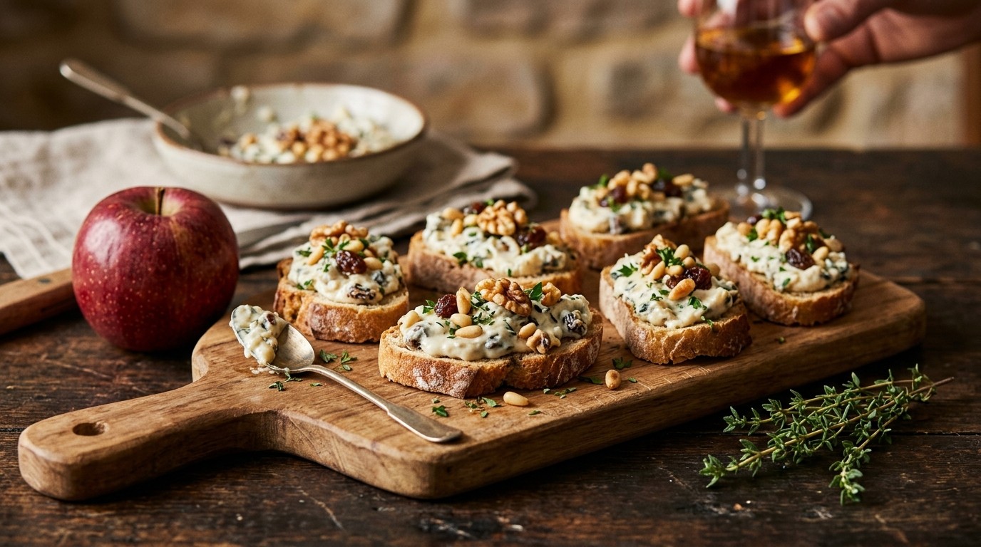 Roquefort met Noten Tapas