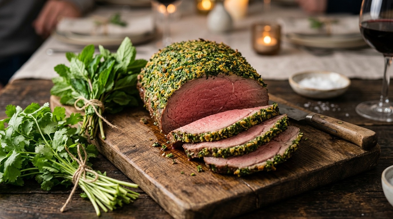 Rosbief met Kruidenkorst