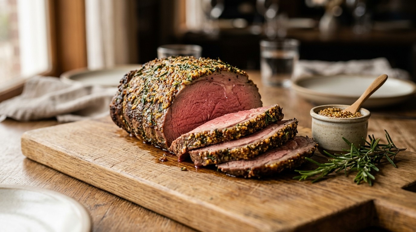 Rosbief met Kruidenkorst