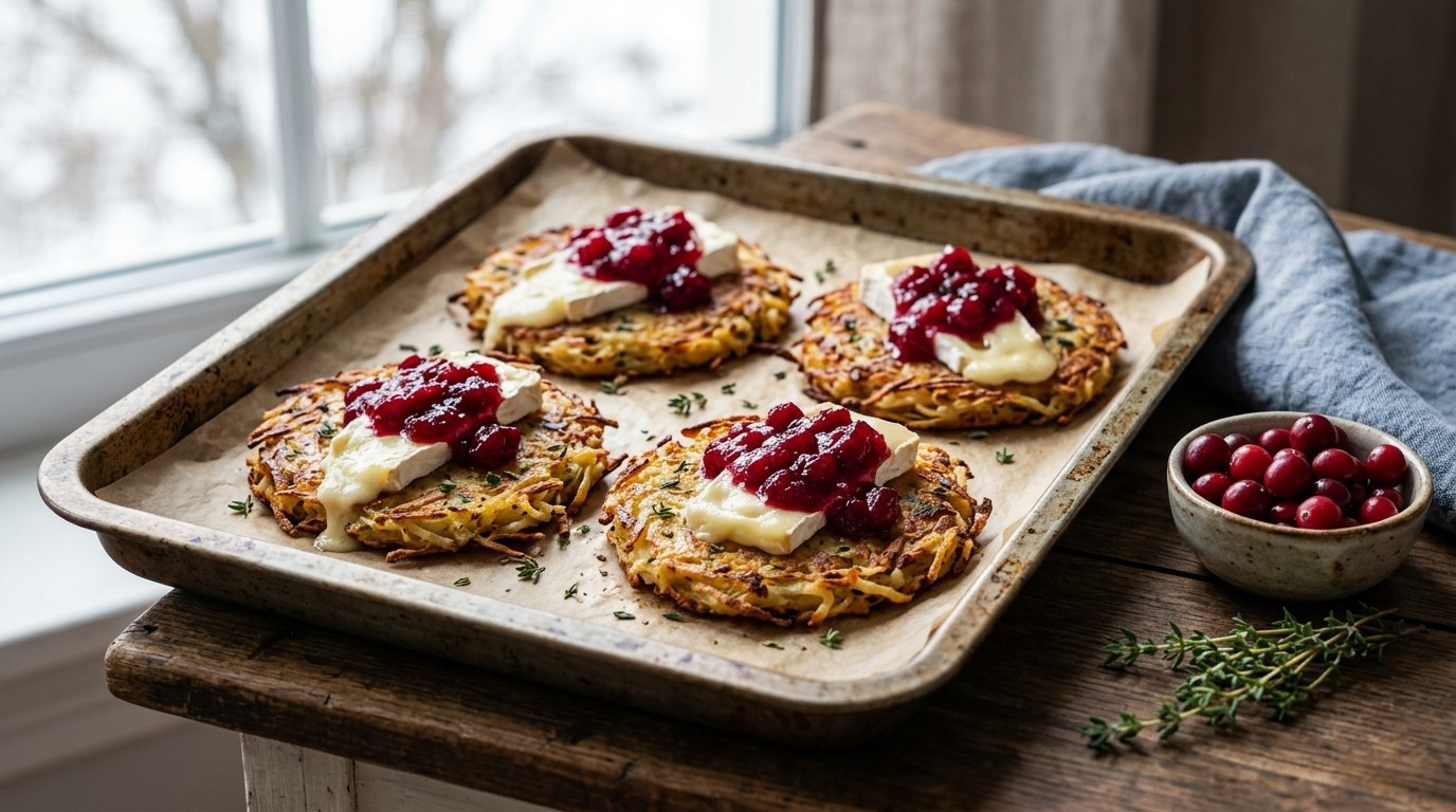 Rösti met Cranberrycompote