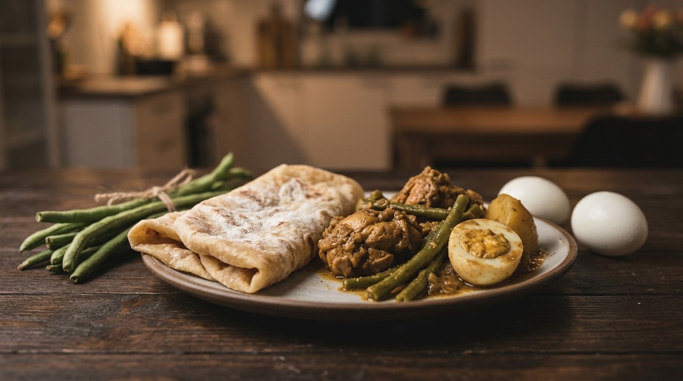 Roti Easy met Nandan Massala