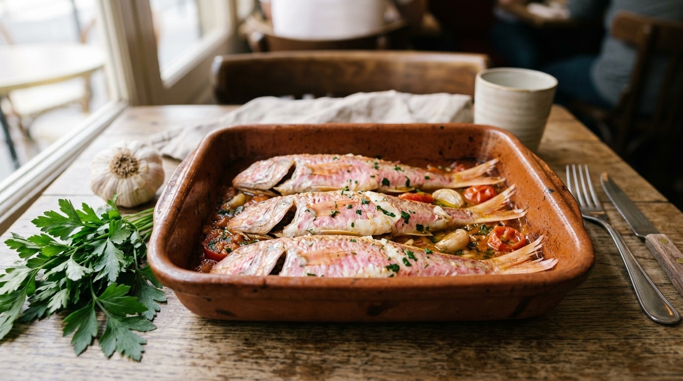 Rouget de mer à la Marseillaise