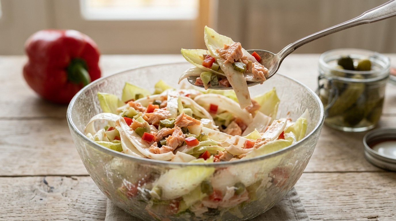 Rouwe Witlofsalade recept Rouwe Witlofsalade recept