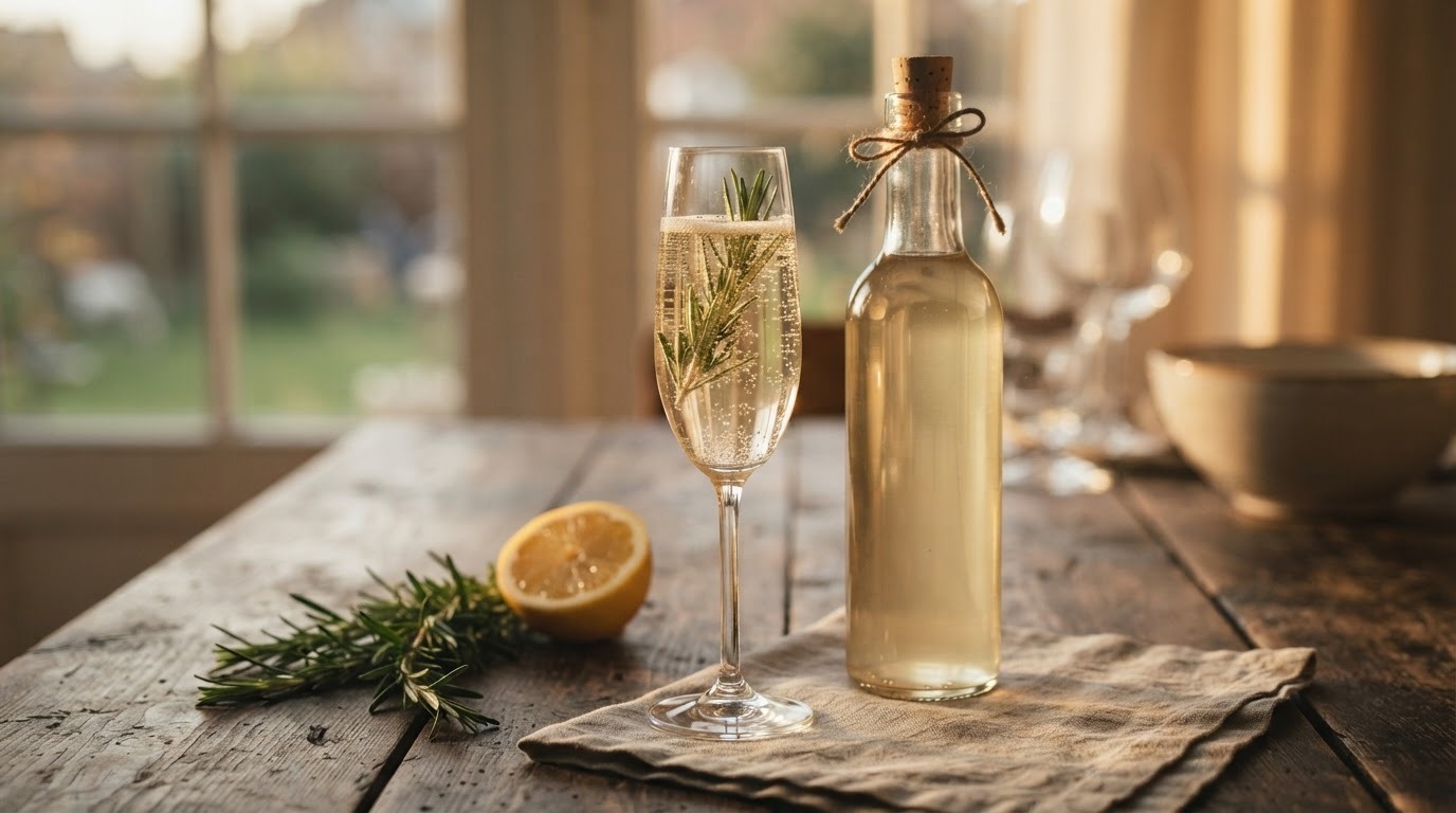 Rozemarijn Siroop (voor Aperitief) recept Rozemarijn Siroop (voor Aperitief) recept