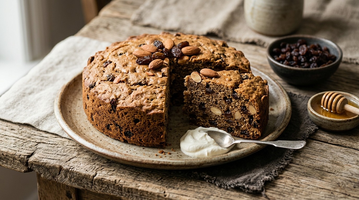 Rozijnencake uit de Tijd van de Bijbel