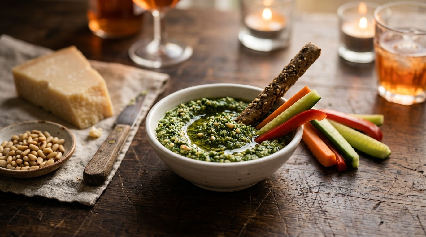 Rucolapesto-dipsaus