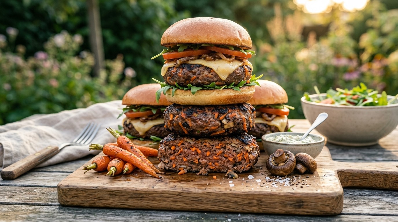 Runder-wortelburgers