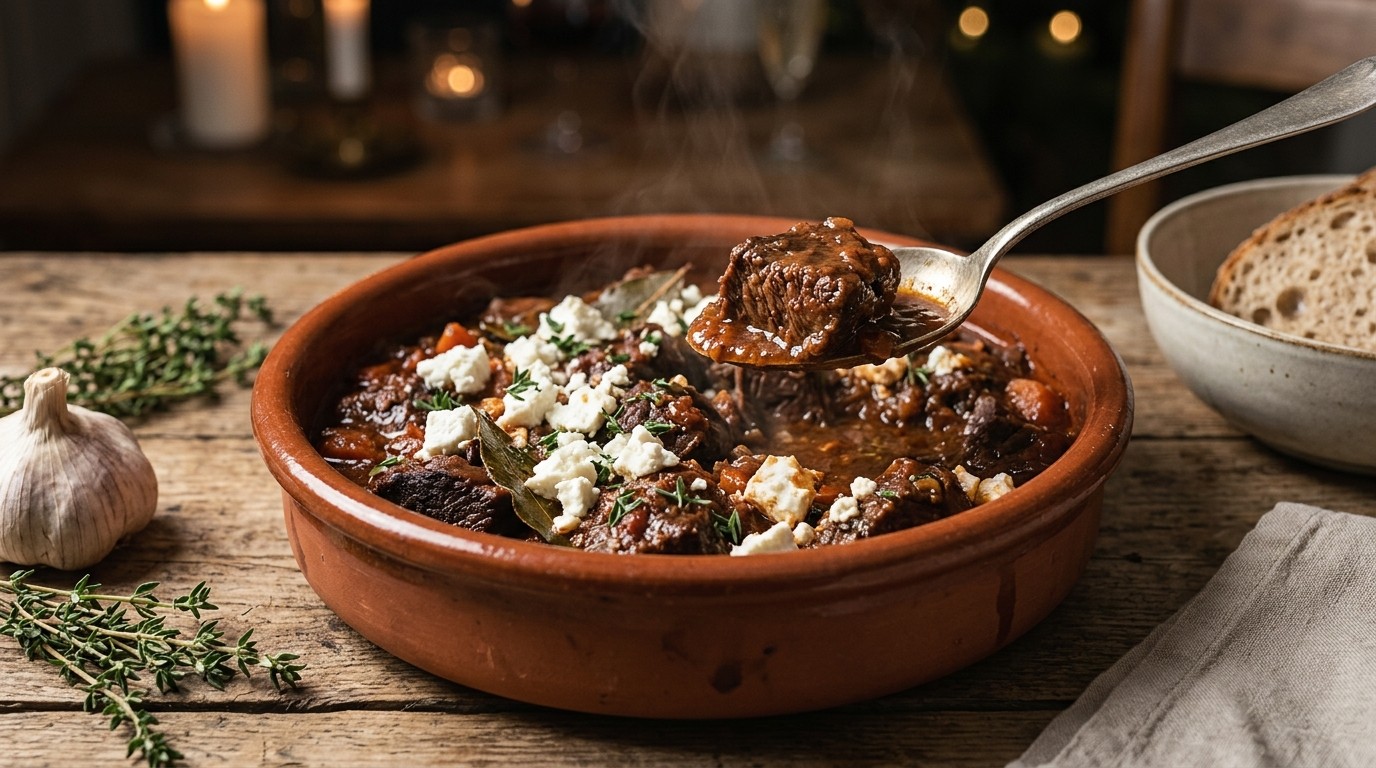 Rundvlees met Feta recept Rundvlees met Feta recept