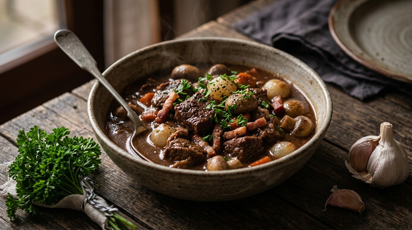 Rundvleesschotel met Champignons uit de Snelkookpan recept Rundvleesschotel met Champignons uit de Snelkookpan recept
