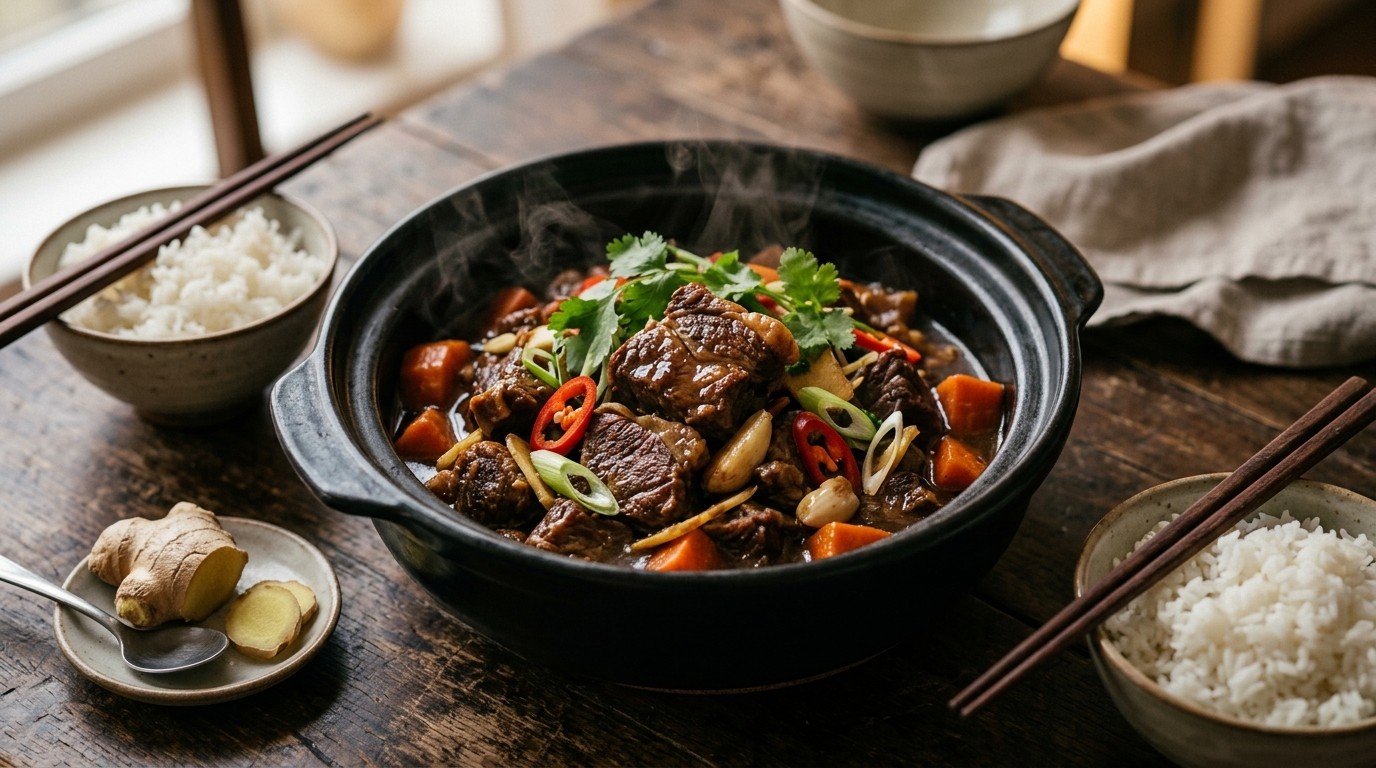 Rundvleesstoofpot uit China