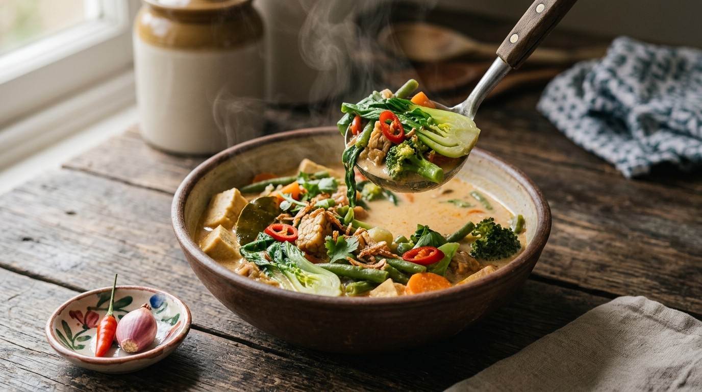 Sajoer Lodeh recept Sajoer Lodeh recept