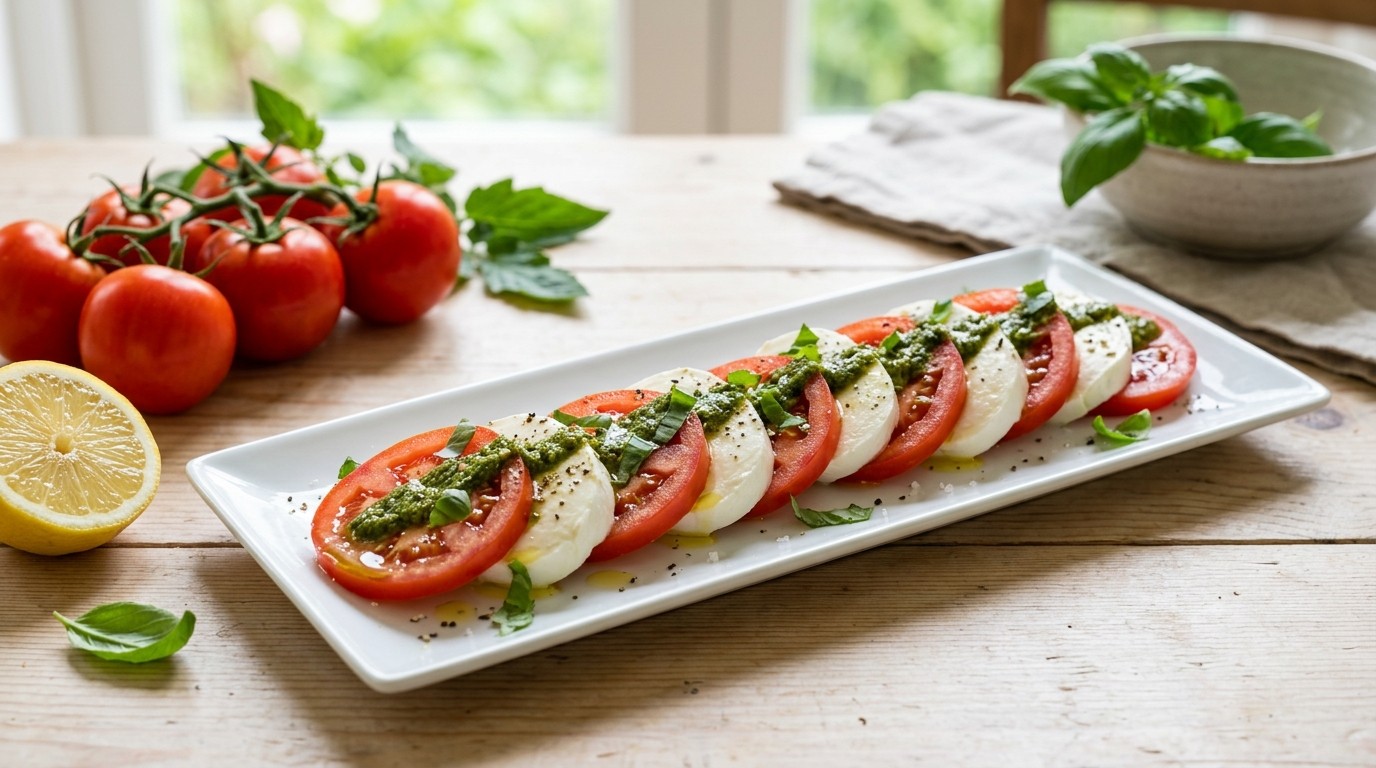 Salade Caprese recept Salade Caprese recept