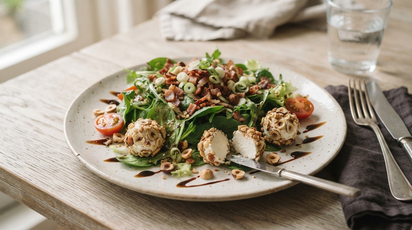Salade Geitenkaastruffels