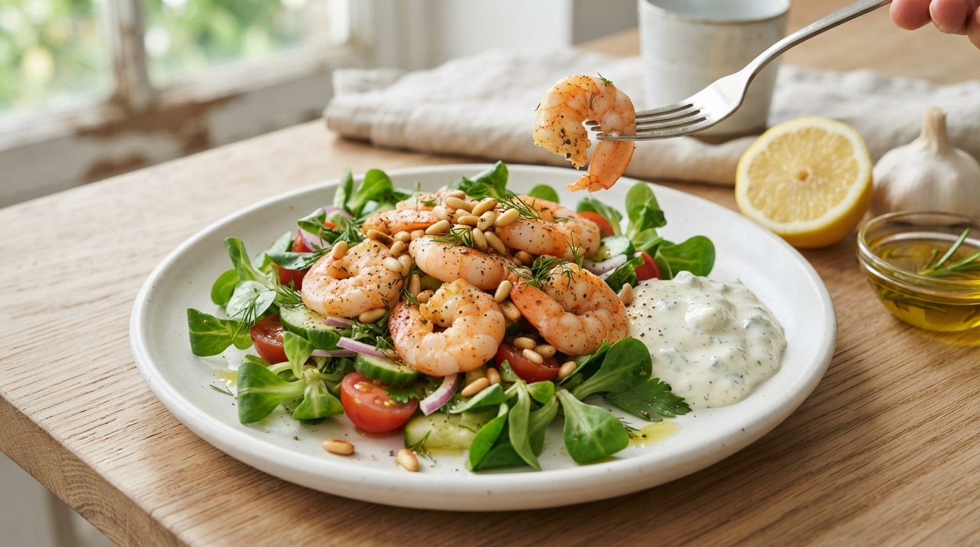 Salade met Gamba's recept Salade met Gamba's recept